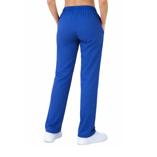 Spodnie medyczne proste klasyczne chabrowe casual premium roz. 3XL